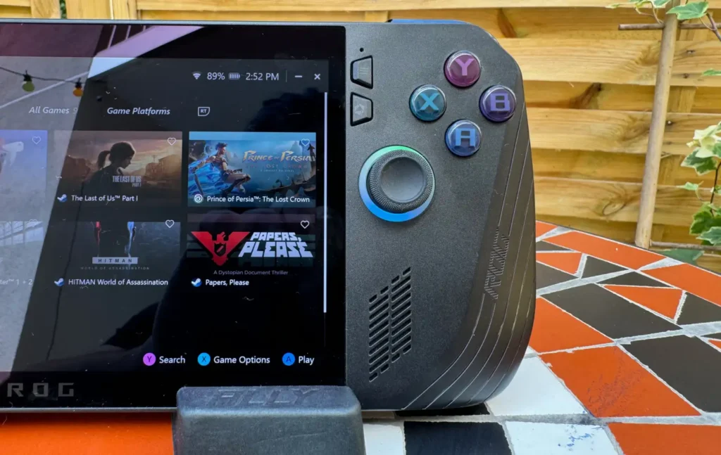 The Asus ROG Ally X turns PC gaming into a portable console