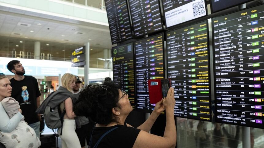 Airlines, government and businesses rush to get back on track after global tech disruption