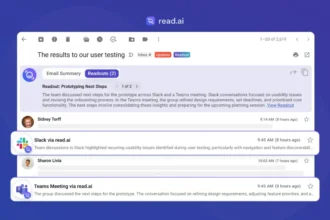 Read AI raises $50M to capitalize on strong demand for its AI summary bot