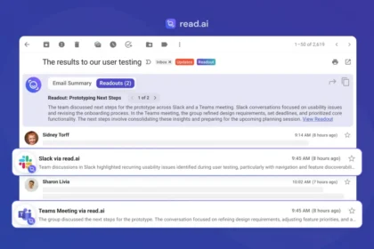 Read AI raises $50M to capitalize on strong demand for its AI summary bot