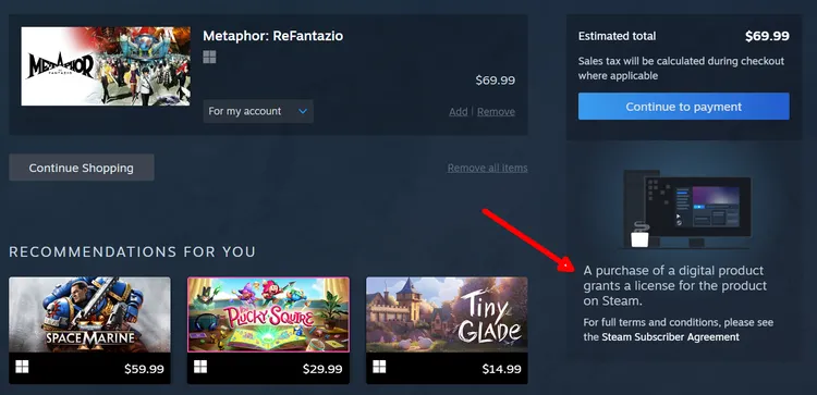 Steam now says the ‘game’ you’re buying is really just a license