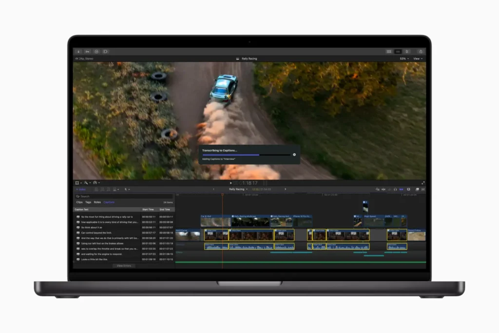 Apple’s AI-powered Final Cut Pro 11 is now available