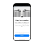 Apple updates Find My to let you share locations of lost items