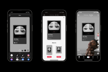 TikTok’s latest feature lets music fans ‘Share to TikTok’ from Spotify and Apple Music