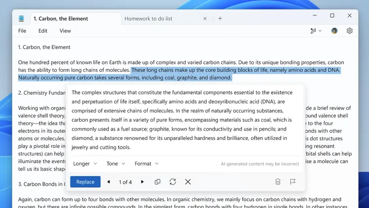 Even Microsoft Notepad is getting AI text editing now