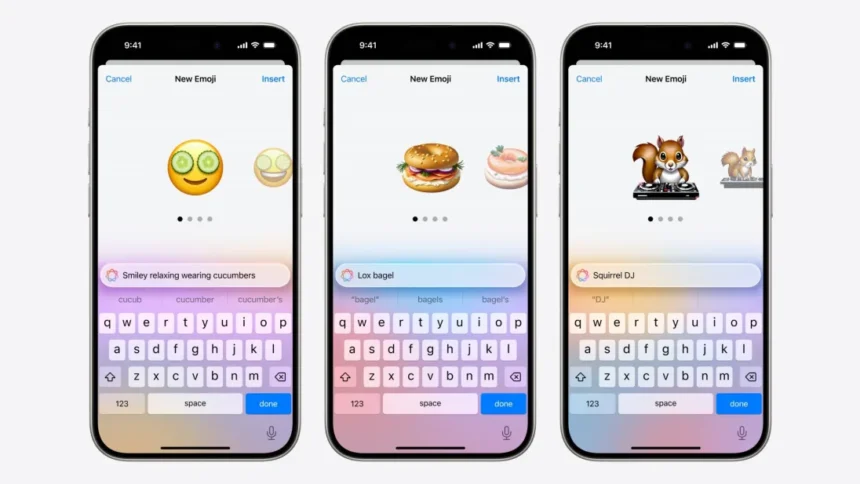 Here’s how to create a custom emoji with the Apple Intelligence feature ‘Genmoji’