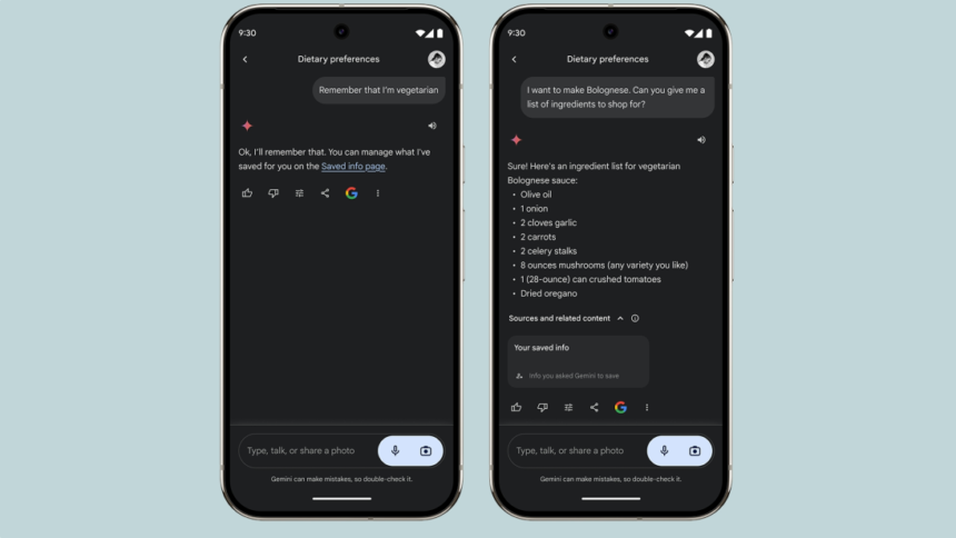 Google’s latest feature drop includes new Gemini extensions and accessibility features