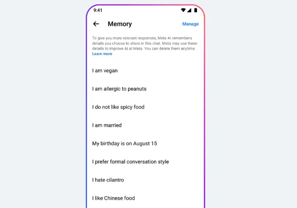 Meta AI will now use your Facebook and Instagram activity to inform its recommendations