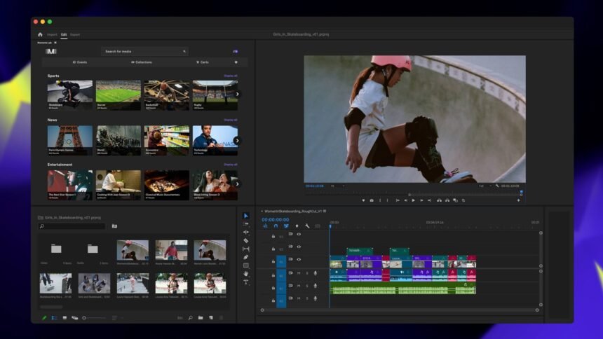 Adobe Premiere Pro now lets you find video clips by describing them