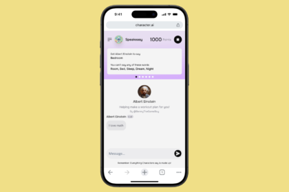 AI startup Character AI tests games on the web