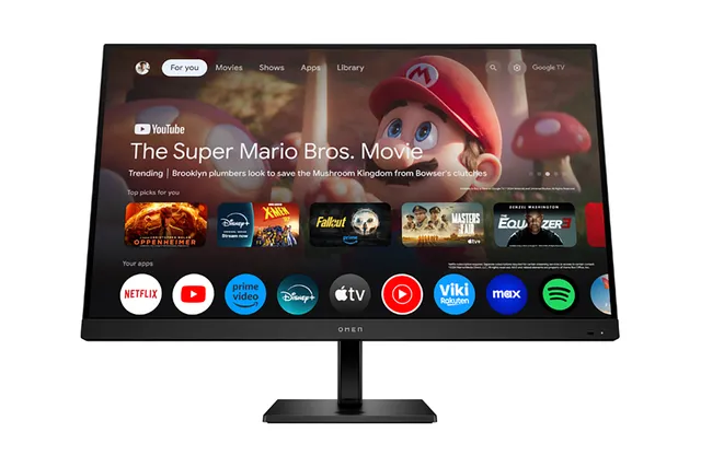 HP put Google TV inside a gaming monitor