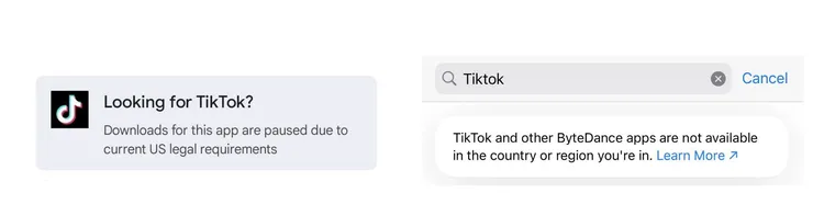 TikTok isn’t back in the App Store yet