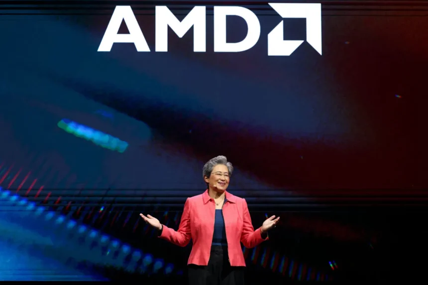 AMD shares drop as data-center sales disappoint Wall Street despite AI chip growth