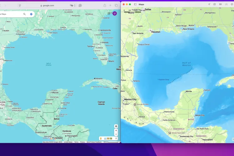 Google Maps now shows the ‘Gulf of America’