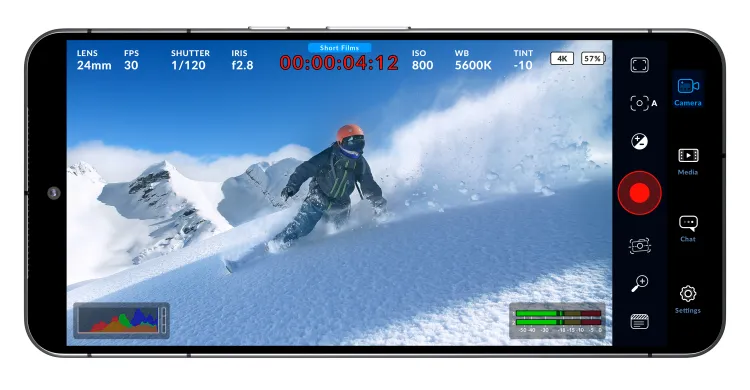 Blackmagic’s free camera app brings remote control and tablet support to Android