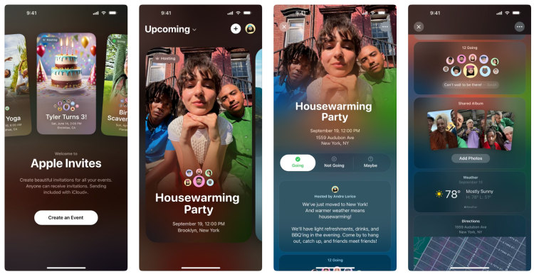 Apple announces event planning ‘Apple Invites’ app