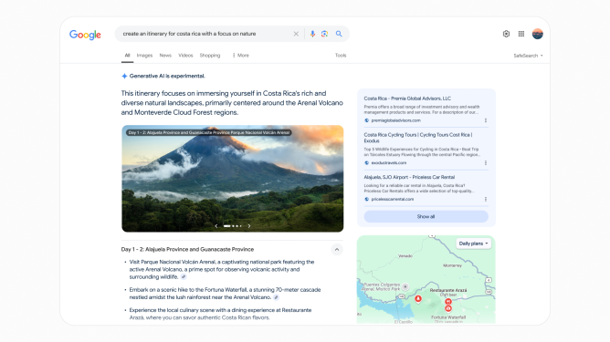 Google rolls out new vacation-planning features to Search, Maps, and Gemini